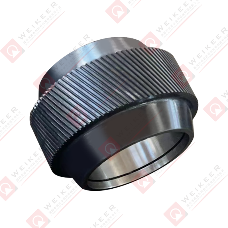 Wałek pelletowy 20CrMnTi z ukośnym rowkiem