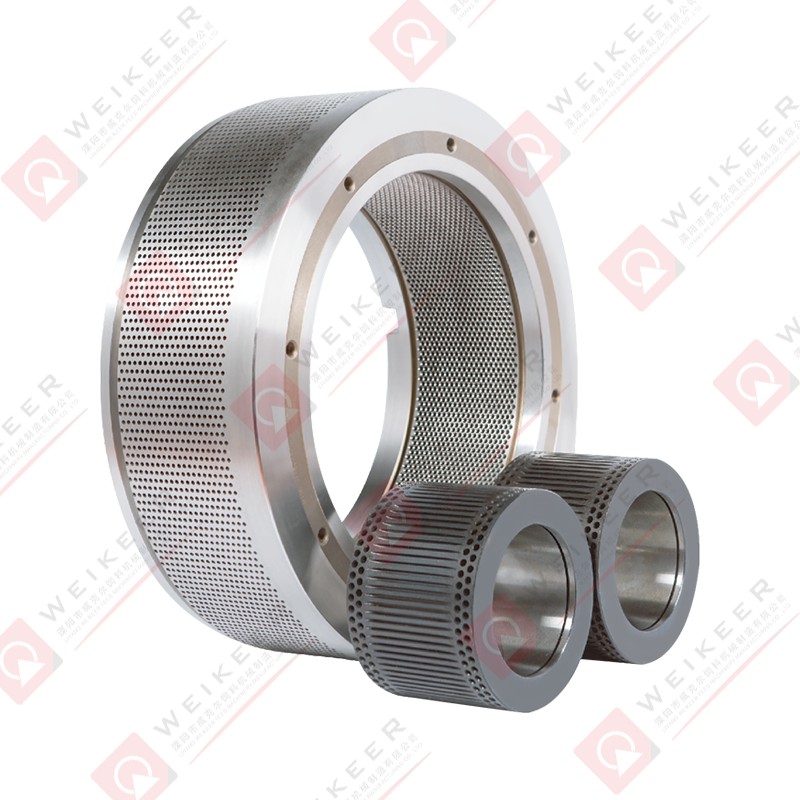 Matryca pierścieniowa typu ślimakowego do mielenia pelletu dla zwierząt gospodarskich i drobiu