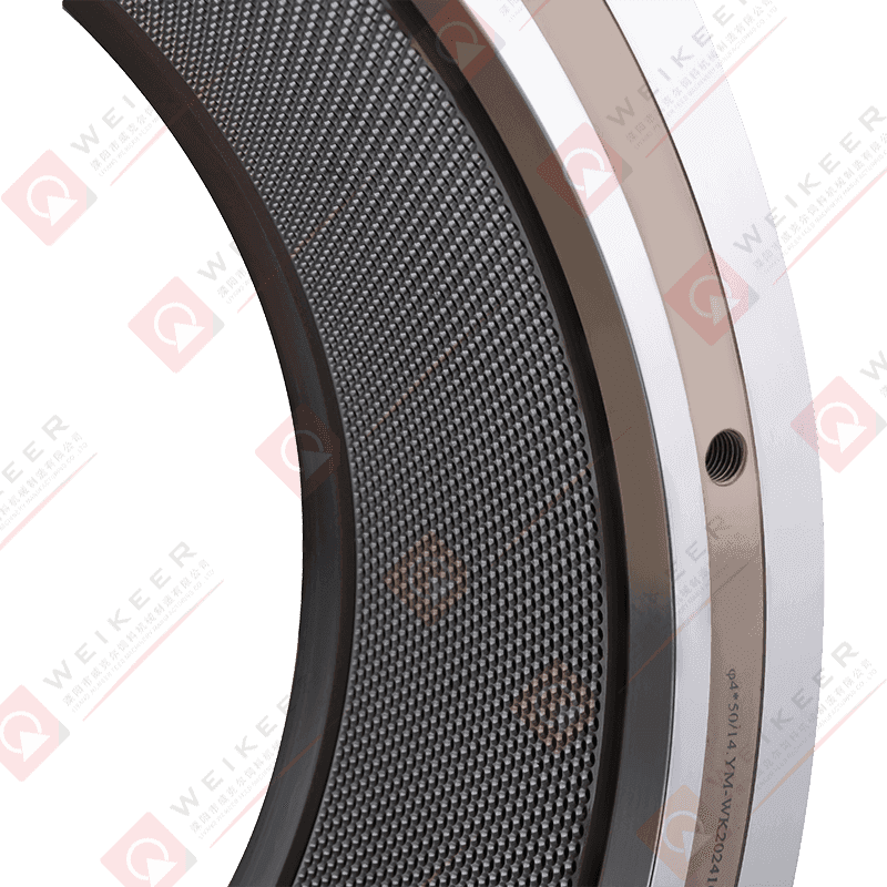 Złożona matryca pierścieniowa kotwiąca do młyna do pelletu nawozowego