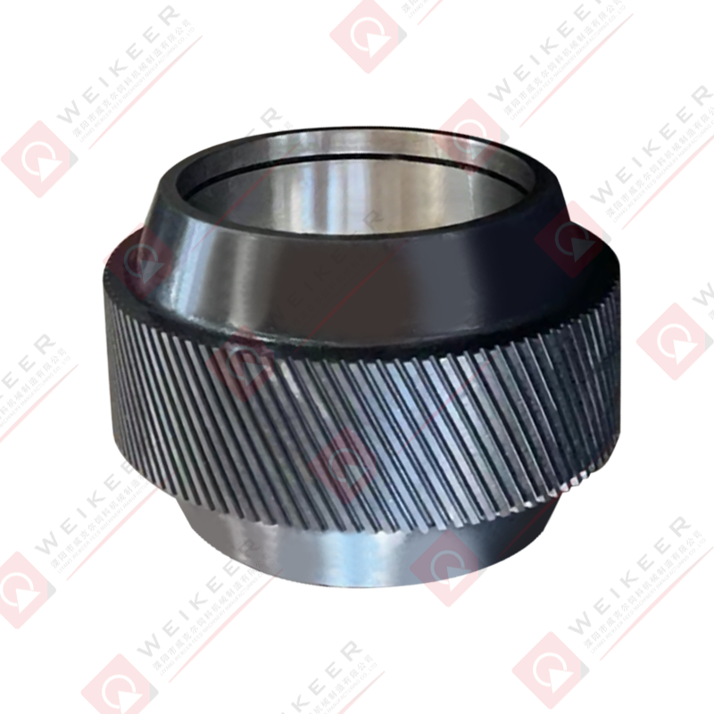 Wałek pelletowy GCr15 z ukośnym rowkiem